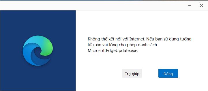 Cách xử lý khi Microsoft Edge không kết nối được Internet